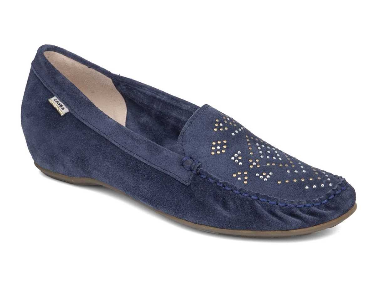 Callaghan 12043 Dance Mokassins Damen Blau | DKW3924YR