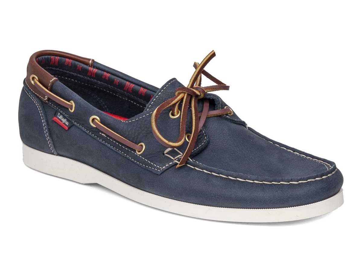 Callaghan 51600 Yate Bootsschuhe Herren Blau Braun | TSV2537MB