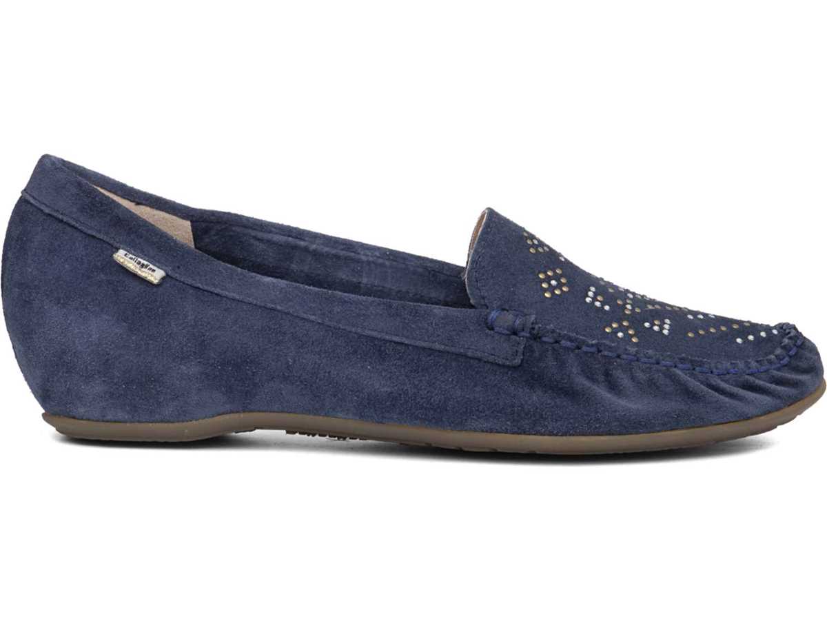 Callaghan 12043 Dance Mokassins Damen Blau | DKW3924YR