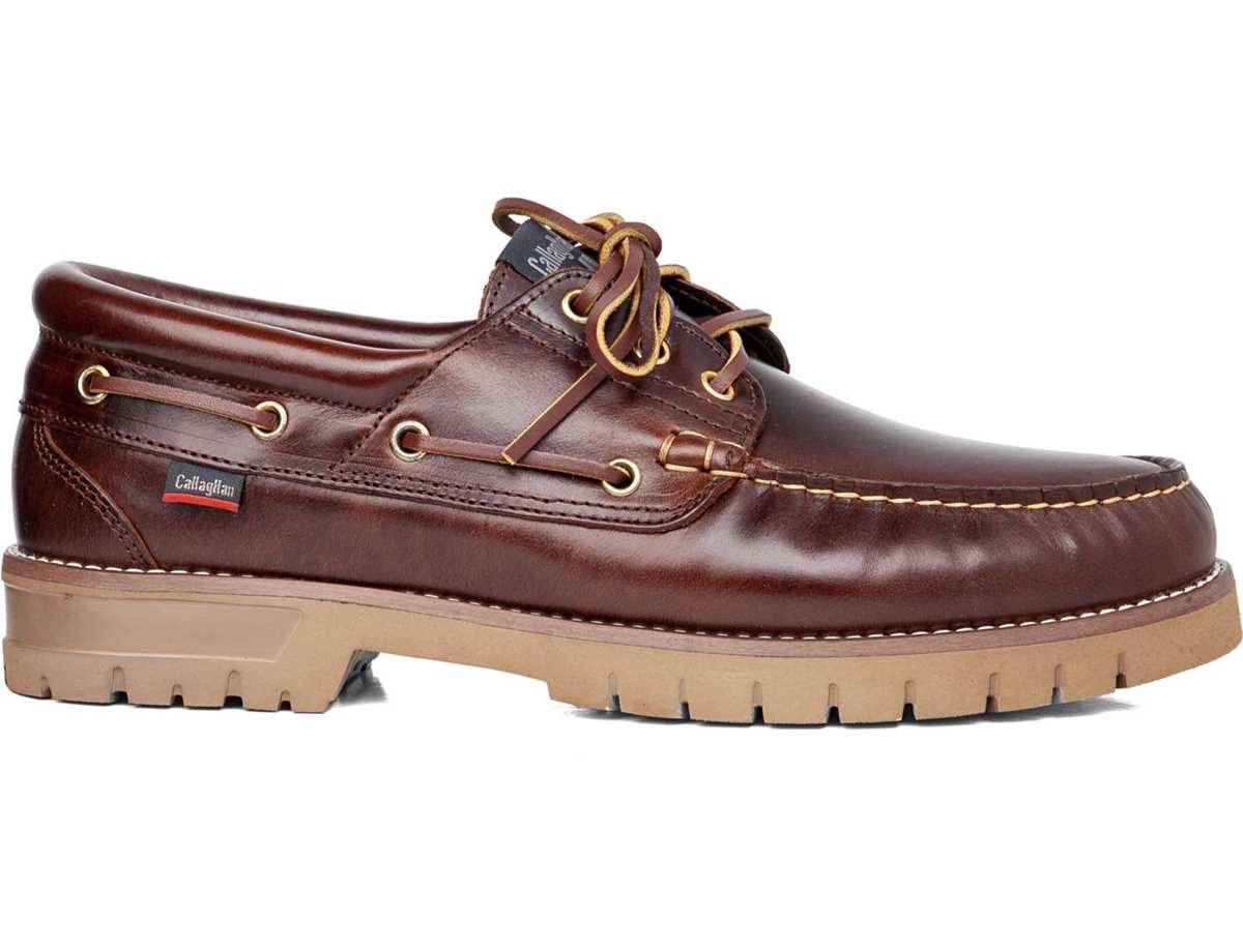 Callaghan 12500 Freeport Bootsschuhe Herren Dunkelbraun | PMZ6584DI
