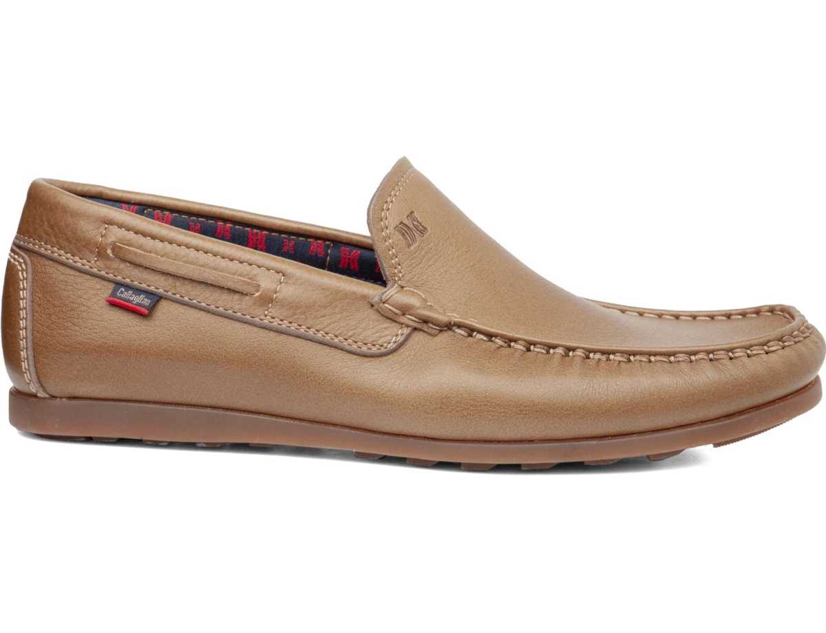 Callaghan 15200 Driveline Mokassins Herren Beige | FHB6547ST