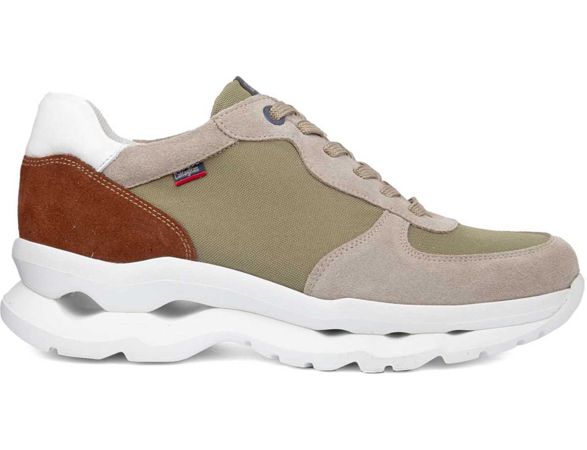 Callaghan 17813 Mare Sneakers Herren Beige Grün Braun | WEU9950VS
