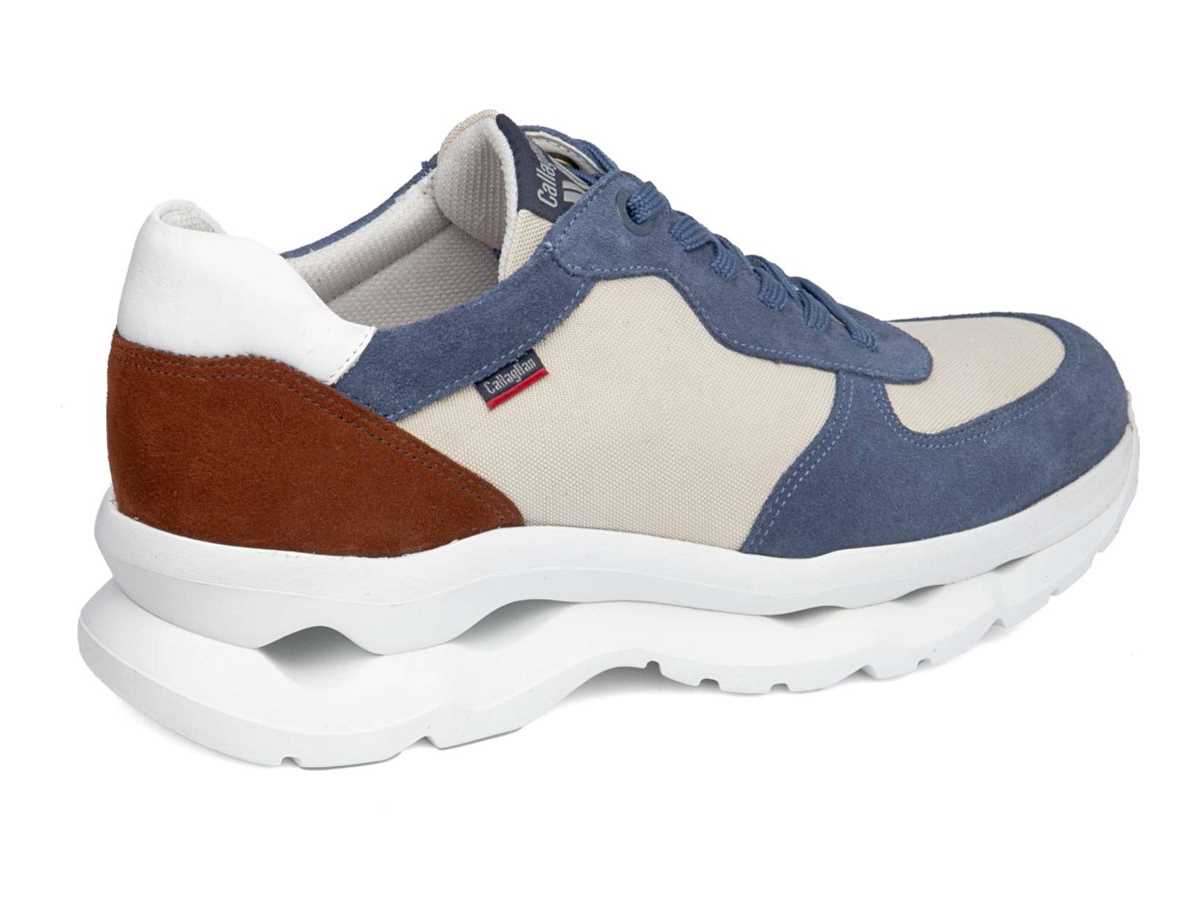 Callaghan 17813 Mare Sneakers Herren Blau Beige Braun | SHH7581RS