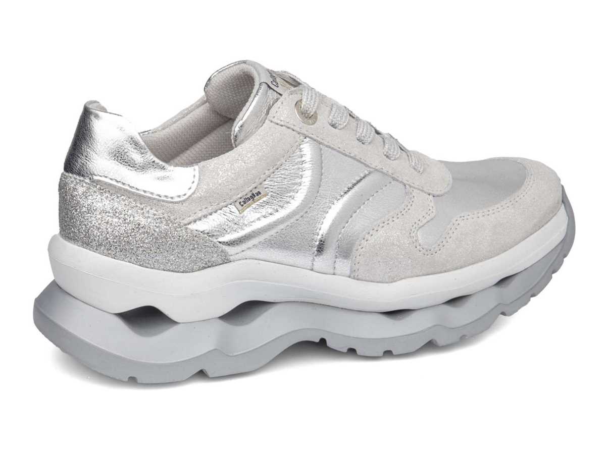 Callaghan 18820 Sole Sneakers Damen Weiß Silber | DUD2569IK