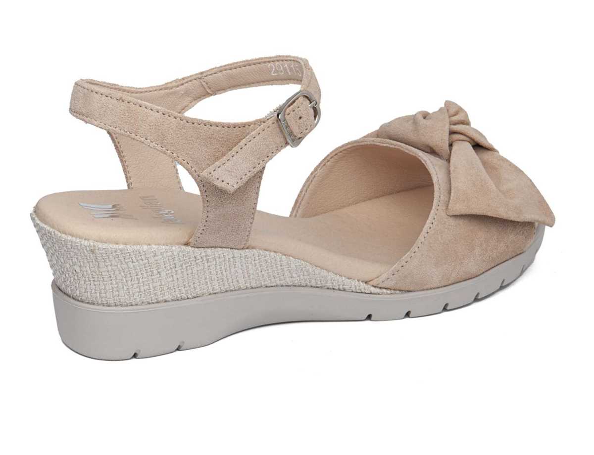 Callaghan 29115 Esperanza Keilabsatz Sandalen Damen Rosa Beige | GAI5857QN