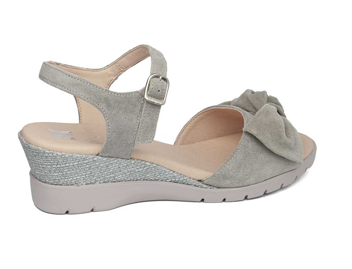 Callaghan 29115 Esperanza Keilabsatz Sandalen Damen Grün | NTH8744QI