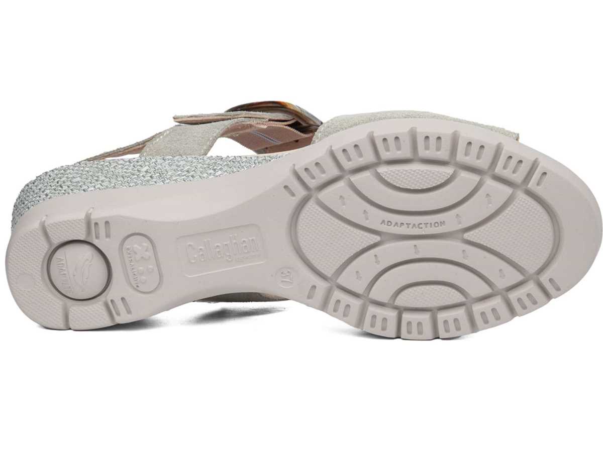 Callaghan 29116 Esperanza Keilabsatz Sandalen Damen Grün | YUE5084YE