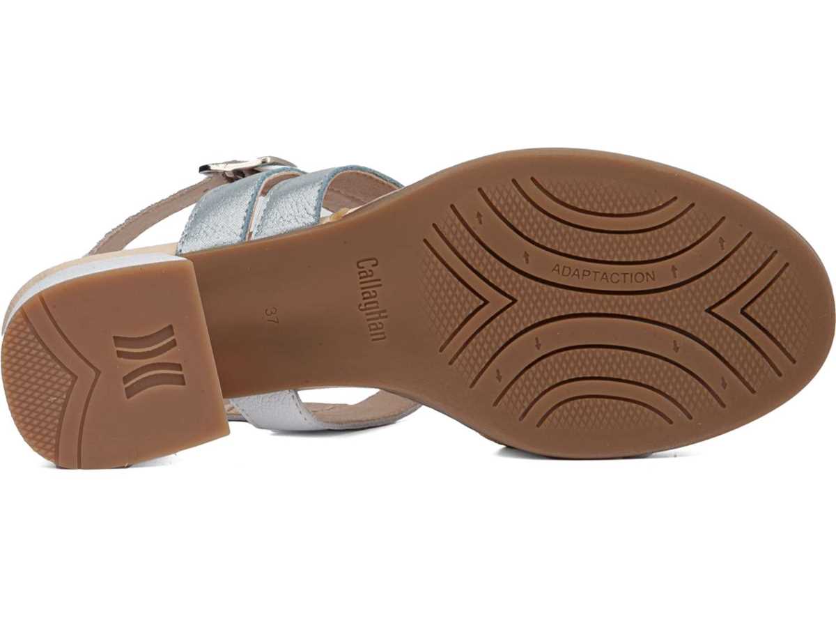 Callaghan 29211 Kibow Sandalen Absatz Damen Weiß Gelb Grün | XVB865RV