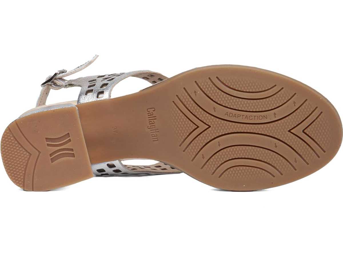 Callaghan 29213 Kibow Sandalen Absatz Damen Silber | TCA782FD