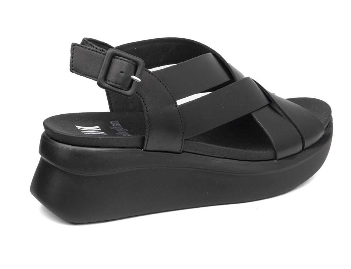 Callaghan 29902 Llana Plateau Sandalen Damen Schwarz | UDM1224ZG