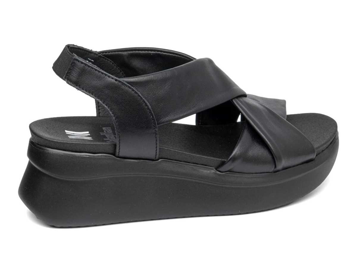 Callaghan 29904 Llana Plateau Sandalen Damen Schwarz | XBN2690FG