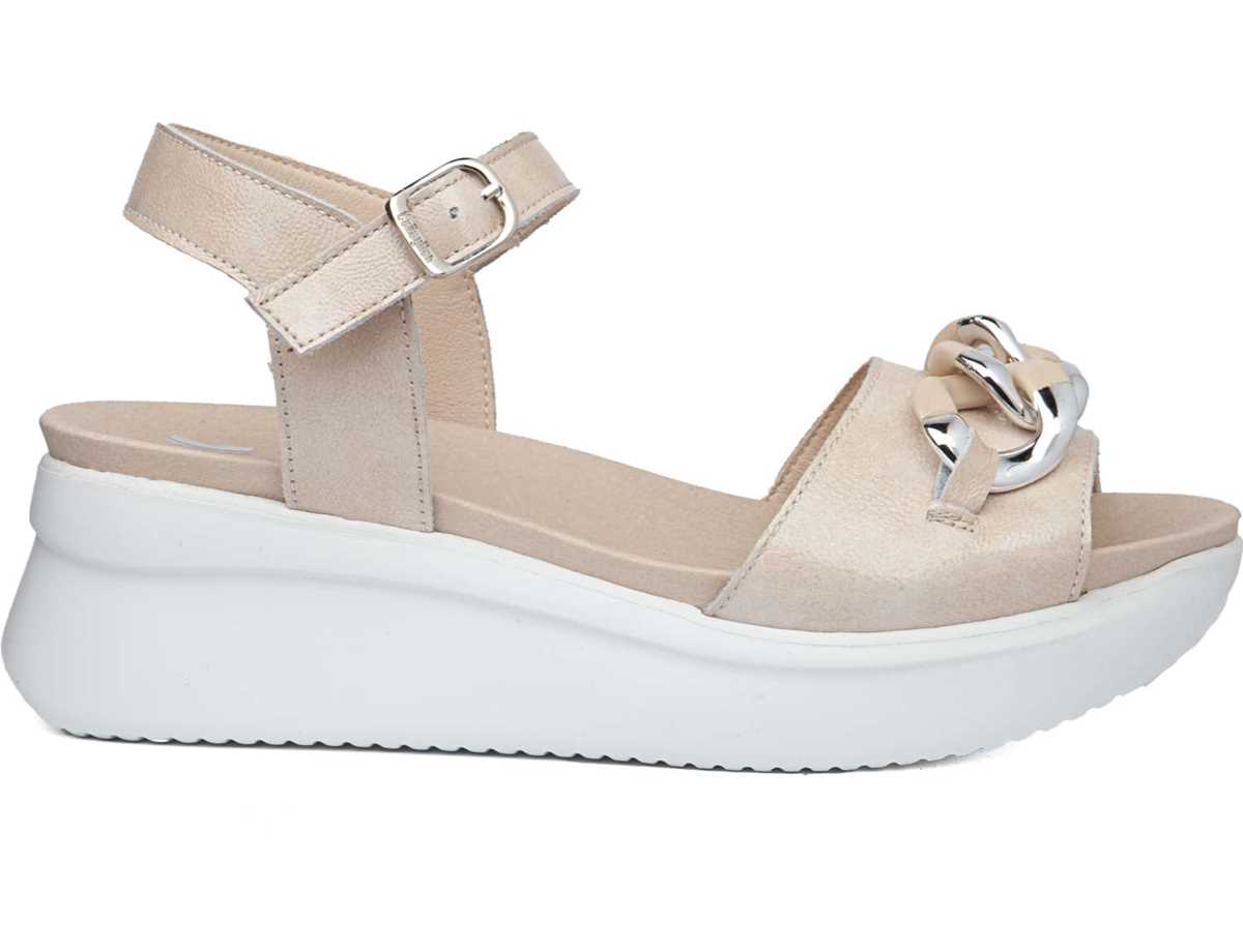 Callaghan 29910 Llana Keilabsatz Sandalen Damen Rosa | VCW8692BZ