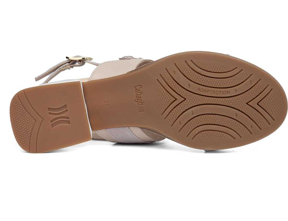 Callaghan 30304 Luna Sandalen Absatz Damen Weiß Rosa Lila | SWZ3870YP