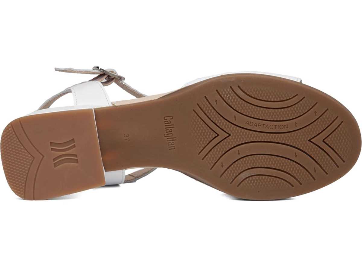 Callaghan 30307 Luna Sandalen Absatz Damen Weiß | EWB6720QL