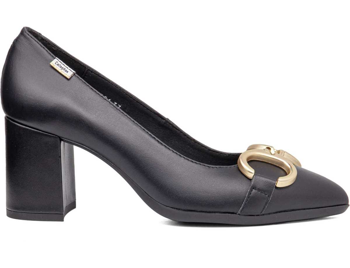 Callaghan 31701 Ester Pumps Damen Schwarz | LMW235OQ