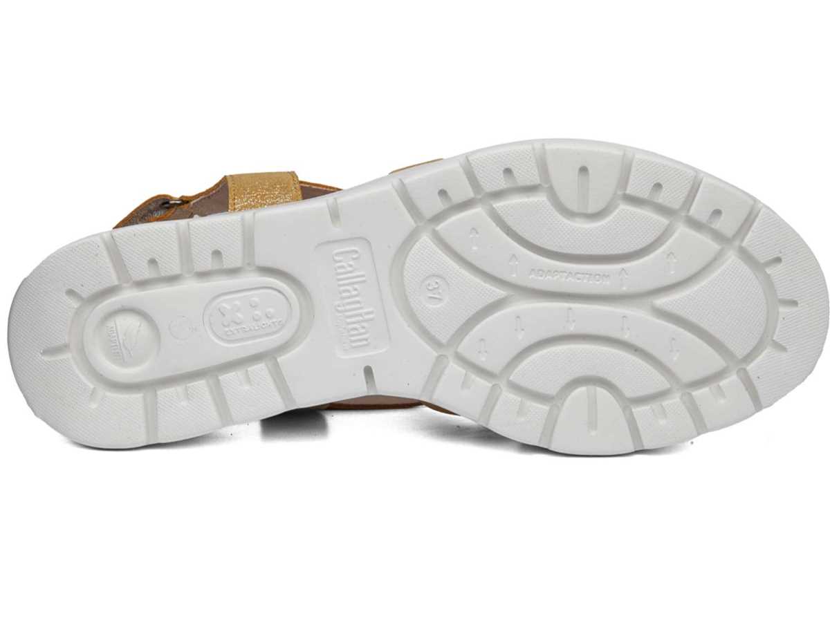 Callaghan 32005 Bera Plateau Sandalen Damen Gelb | KNR3573GA