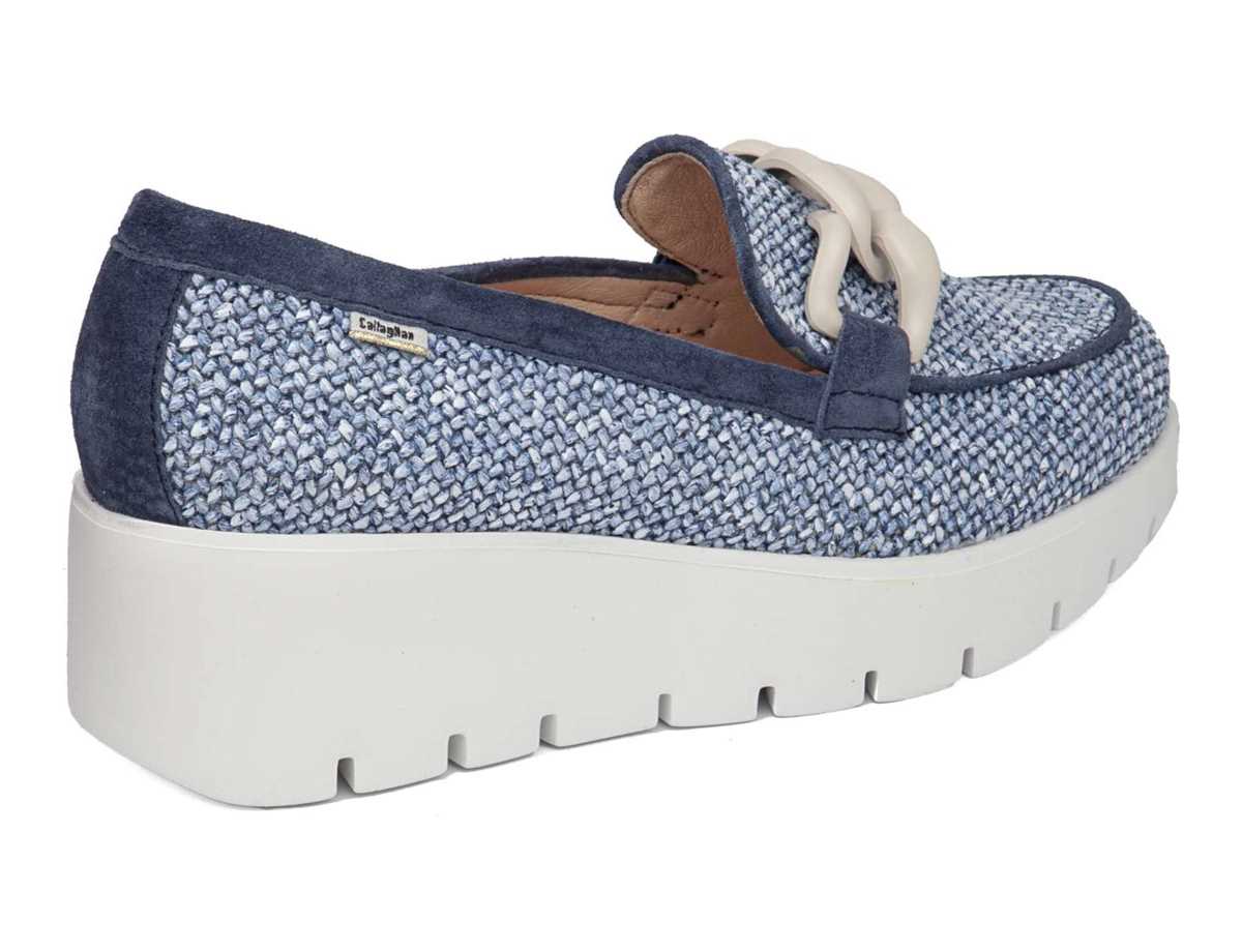 Callaghan 32100 Amal Plateauschuhe Damen Blau | QER7094JX