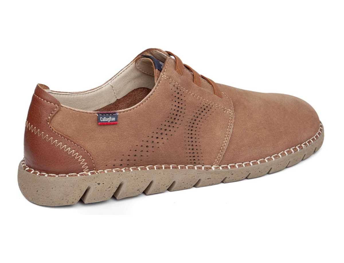 Callaghan 43200 Viz Schnürschuhe Herren Beige Braun | XWN5066DV