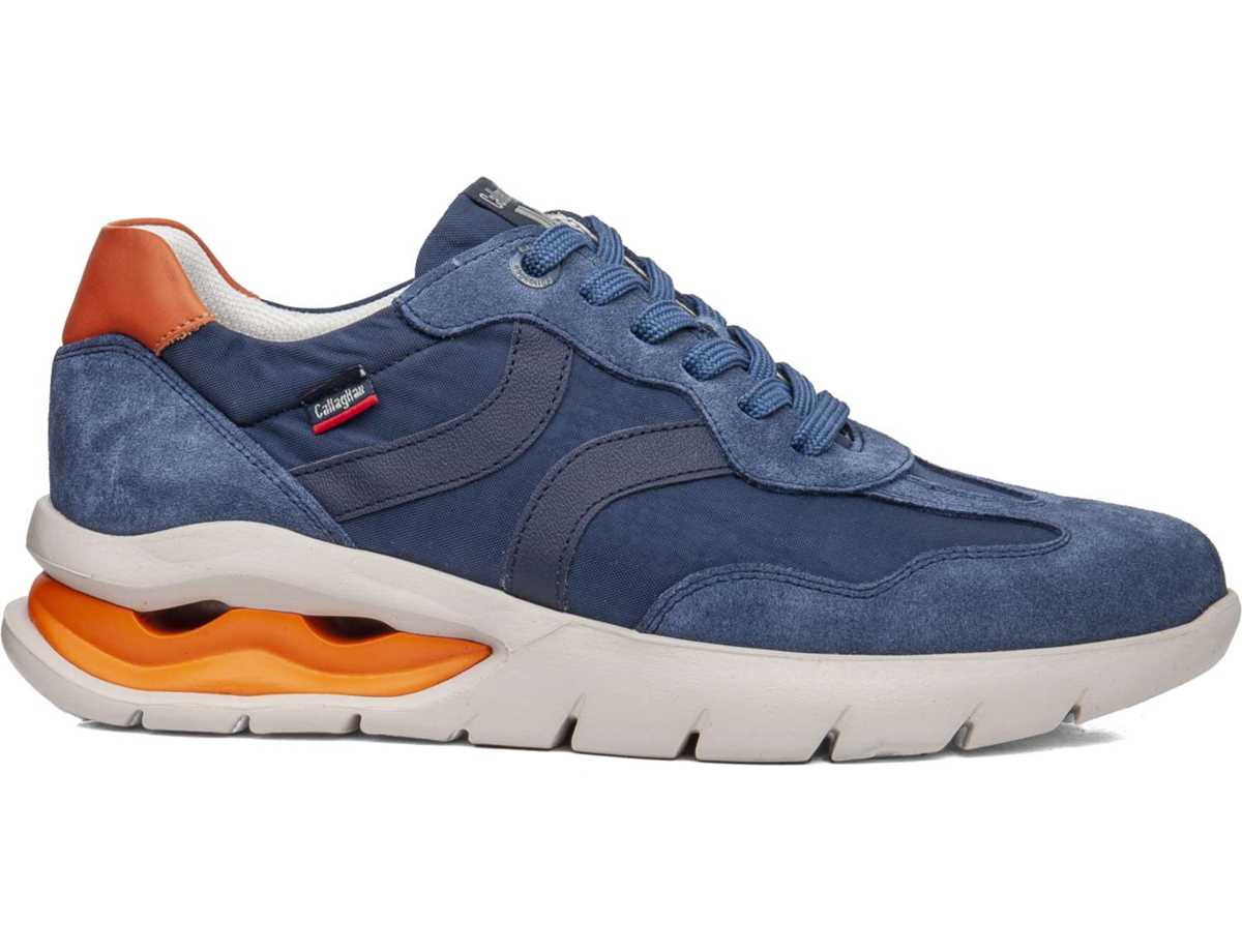 Callaghan 45408 Vento Sneakers Herren Blau Orange | LUJ250CD