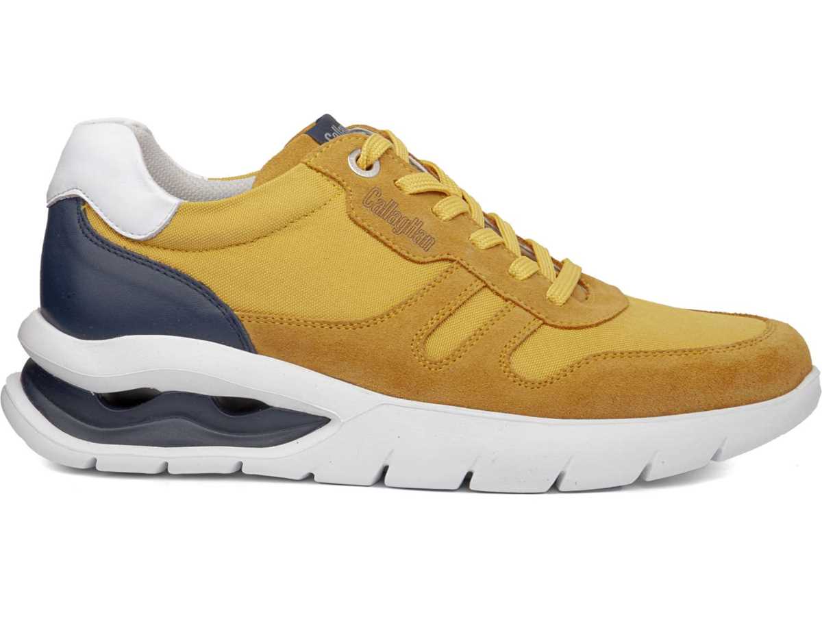 Callaghan 45416 Vento Sneakers Herren Gelb Blau | MAW977FS