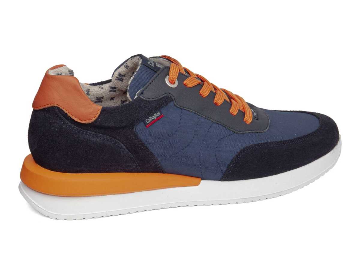 Callaghan 51100 Moses Sneakers Herren Blau Schwarz Orange | XED1485PG