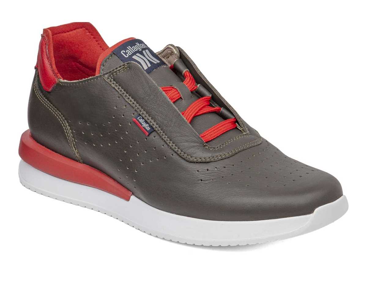 Callaghan 51101 Moses Sneakers Herren Grün Rot | FUB1354YE