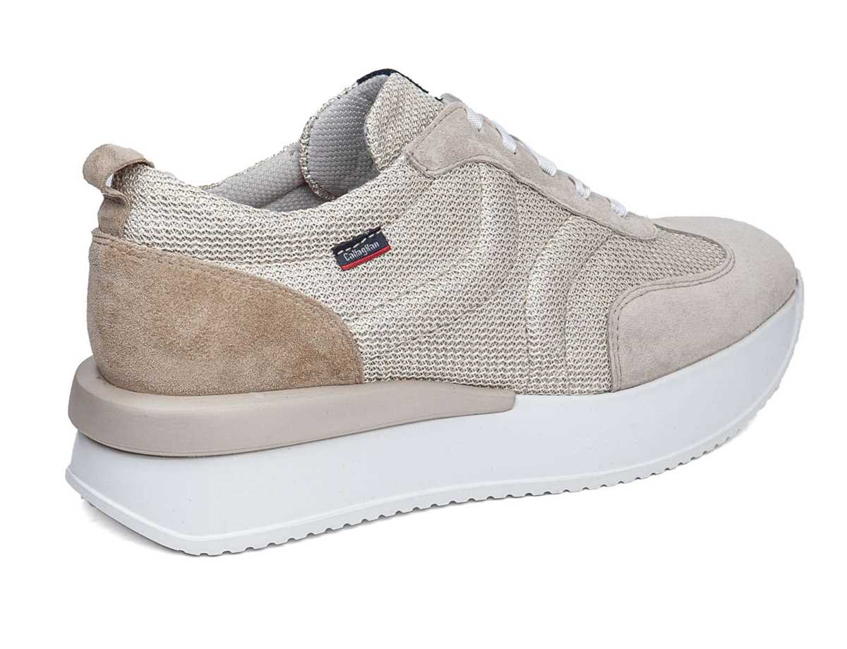 Callaghan 51200 Dina Sneakers Damen Weiß Beige | UCP9288GA