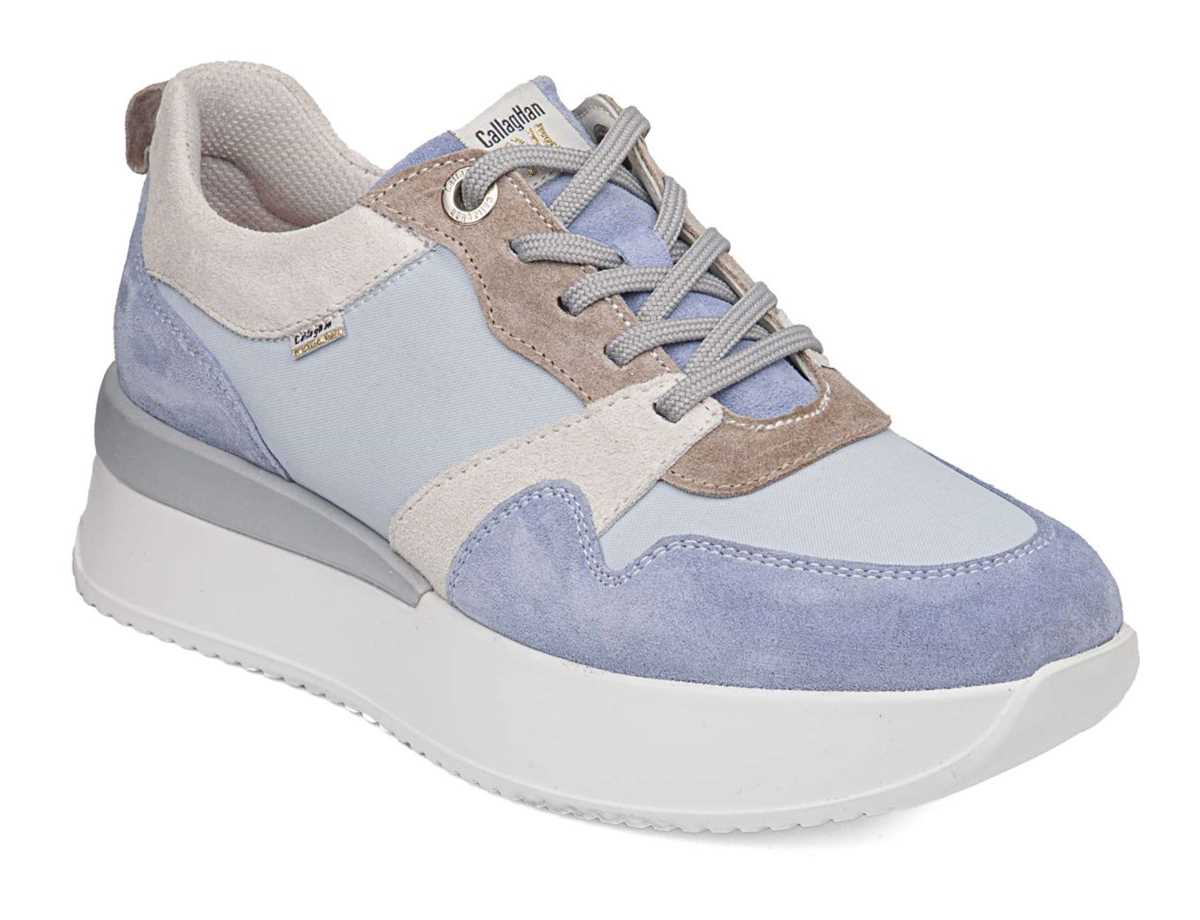 Callaghan 51206 Dina Sneakers Damen Blau Beige | PMB776QA
