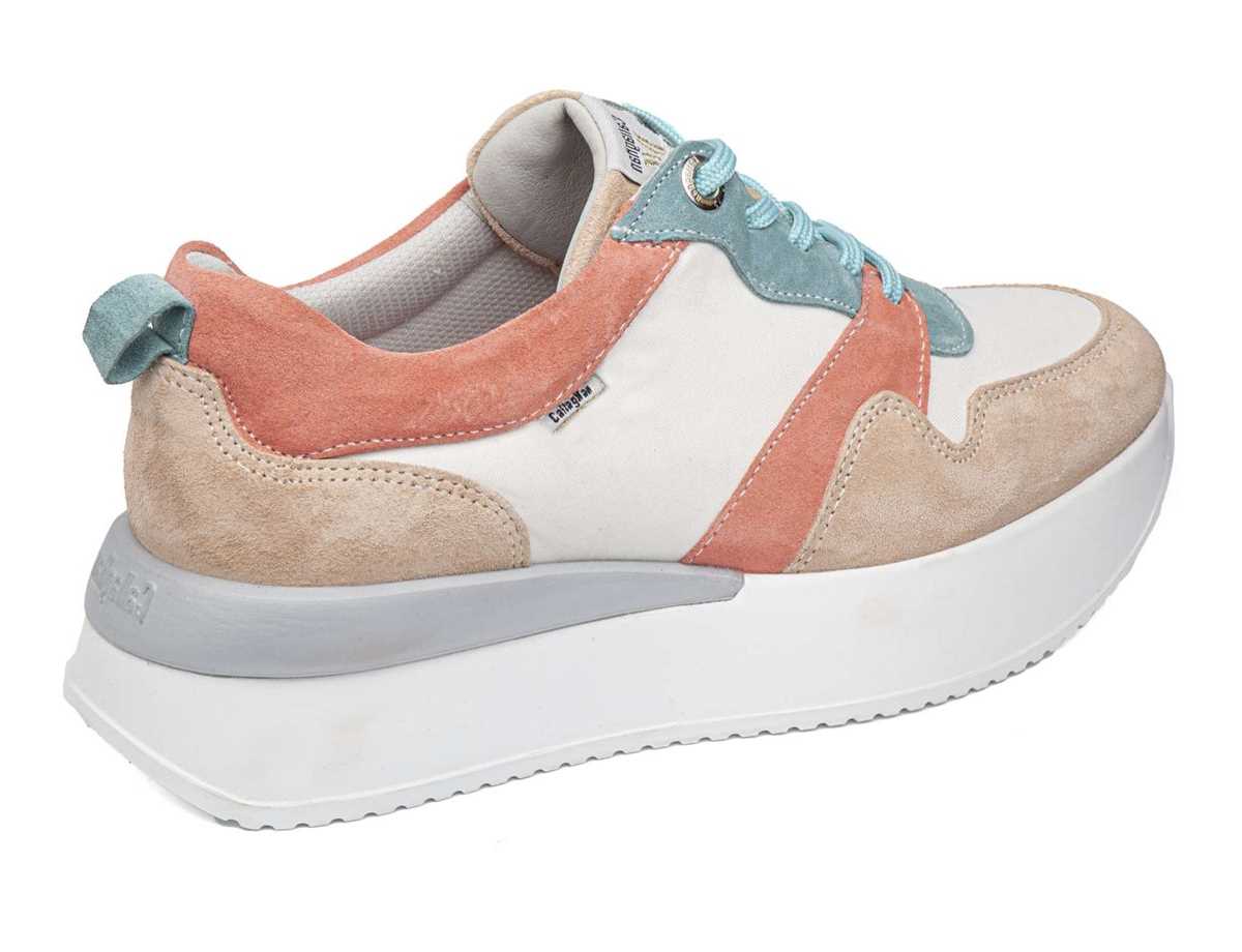 Callaghan 51206 Dina Sneakers Damen Rosa Weiß Beige | OLO1375PK