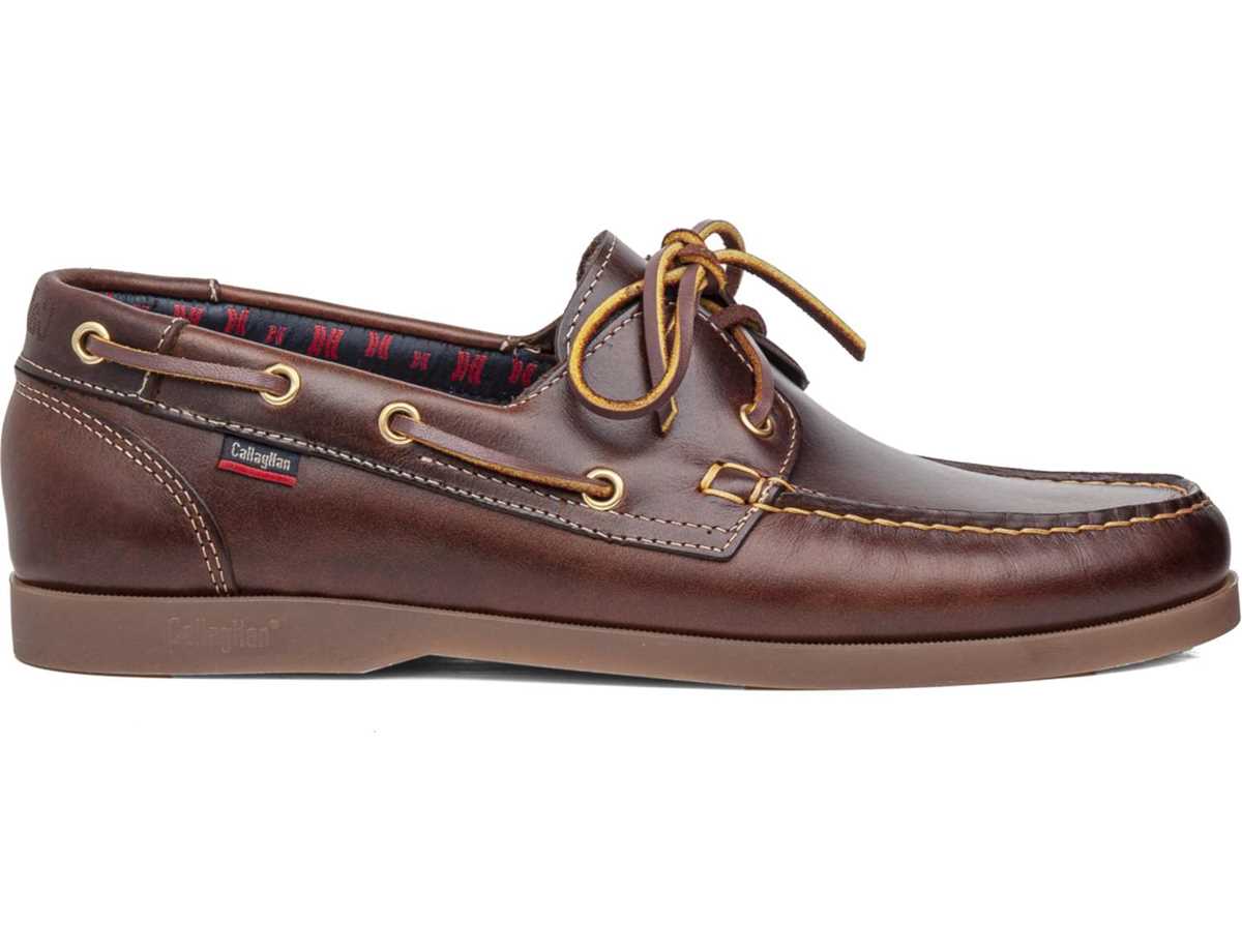 Callaghan 51600 Yate Bootsschuhe Herren Dunkelbraun | PSV2385IX