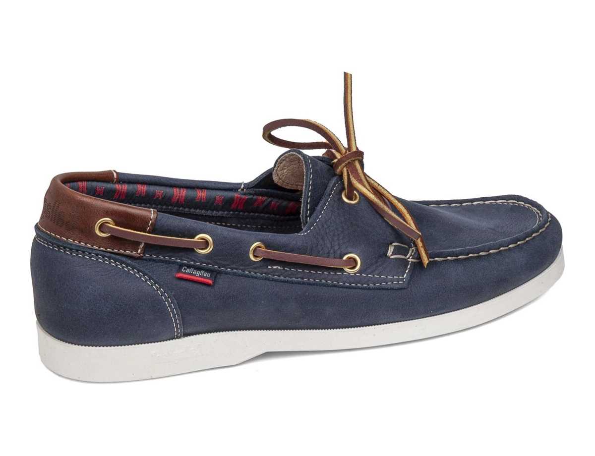 Callaghan 51600 Yate Bootsschuhe Herren Blau Braun | TSV2537MB