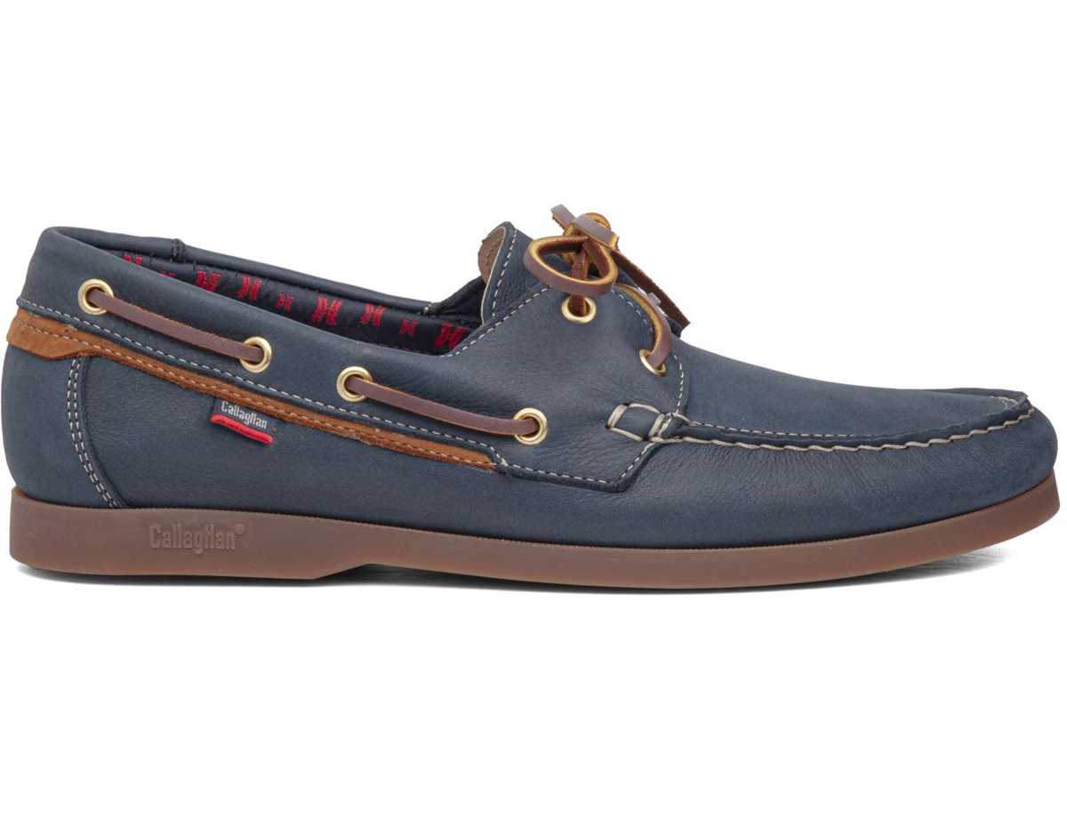 Callaghan 51603 Yate Bootsschuhe Herren Blau Braun | XSX10046GV