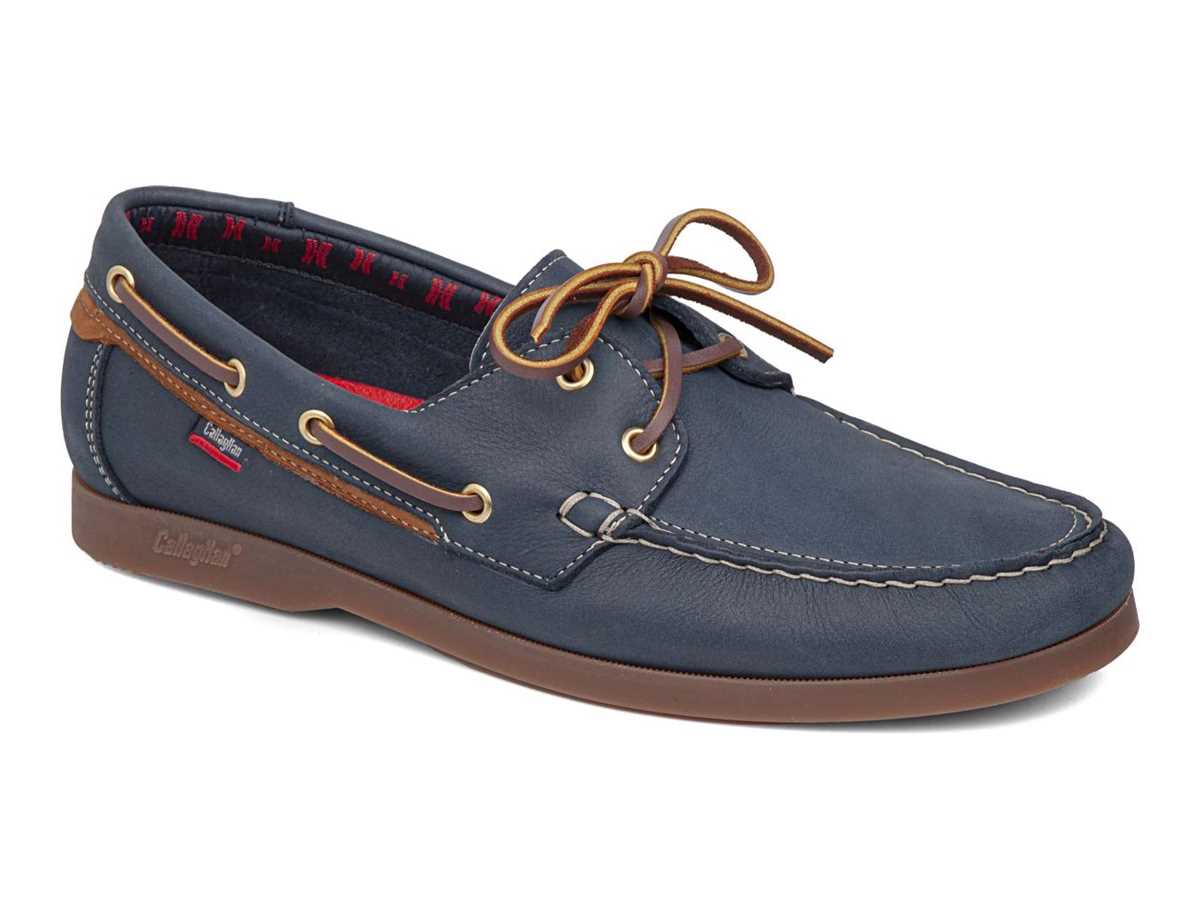 Callaghan 51603 Yate Bootsschuhe Herren Blau Braun | XSX10046GV