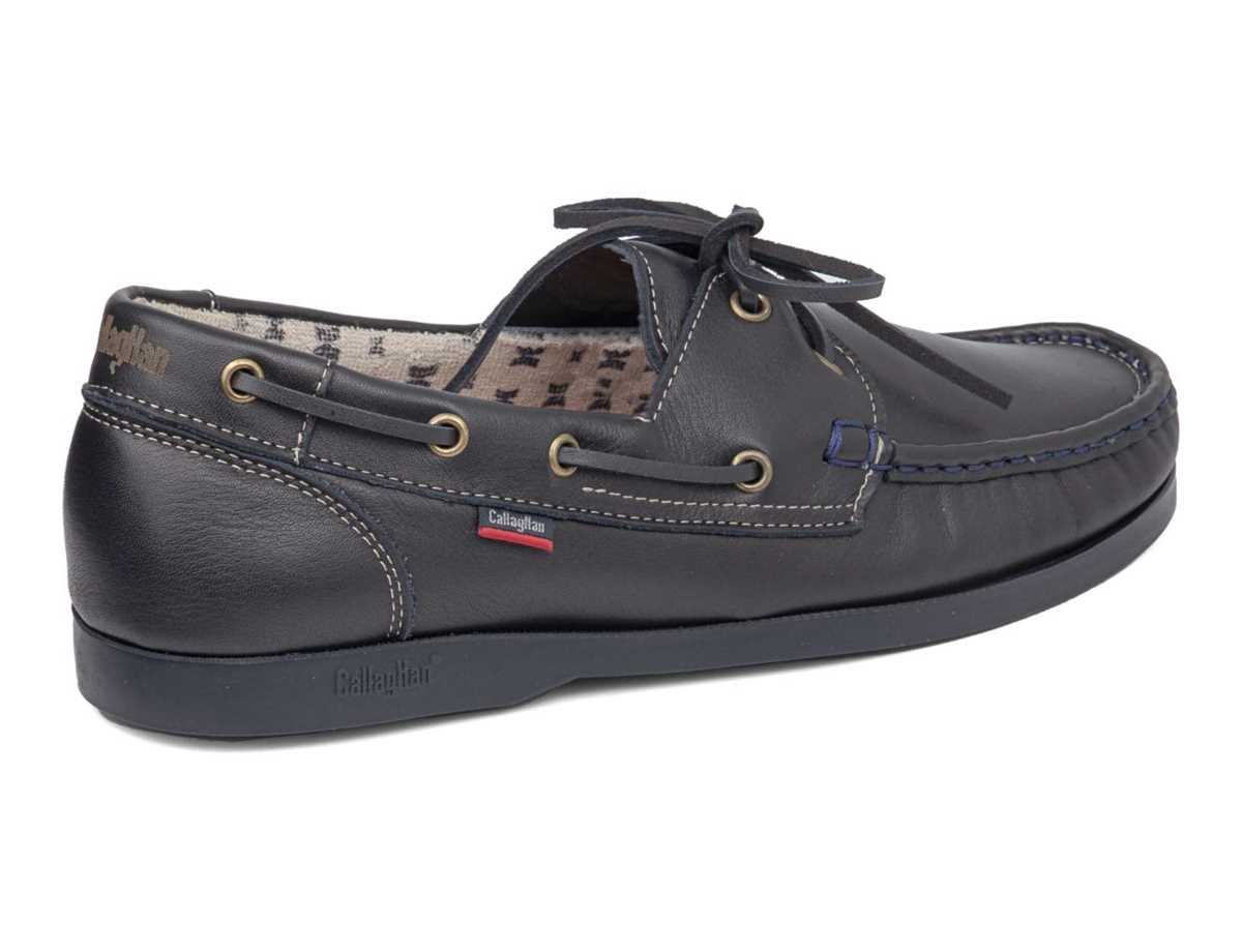 Callaghan 51604 Yate Bootsschuhe Herren Schwarz Blau | YRG3355DK