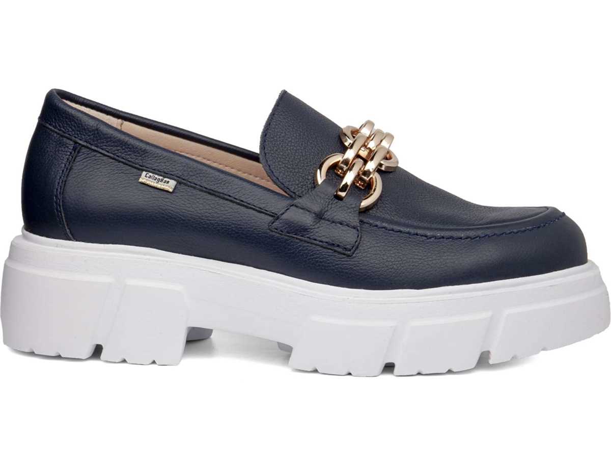 Callaghan 51906 Blondy Plateauschuhe Damen Blau | VOD905MJ