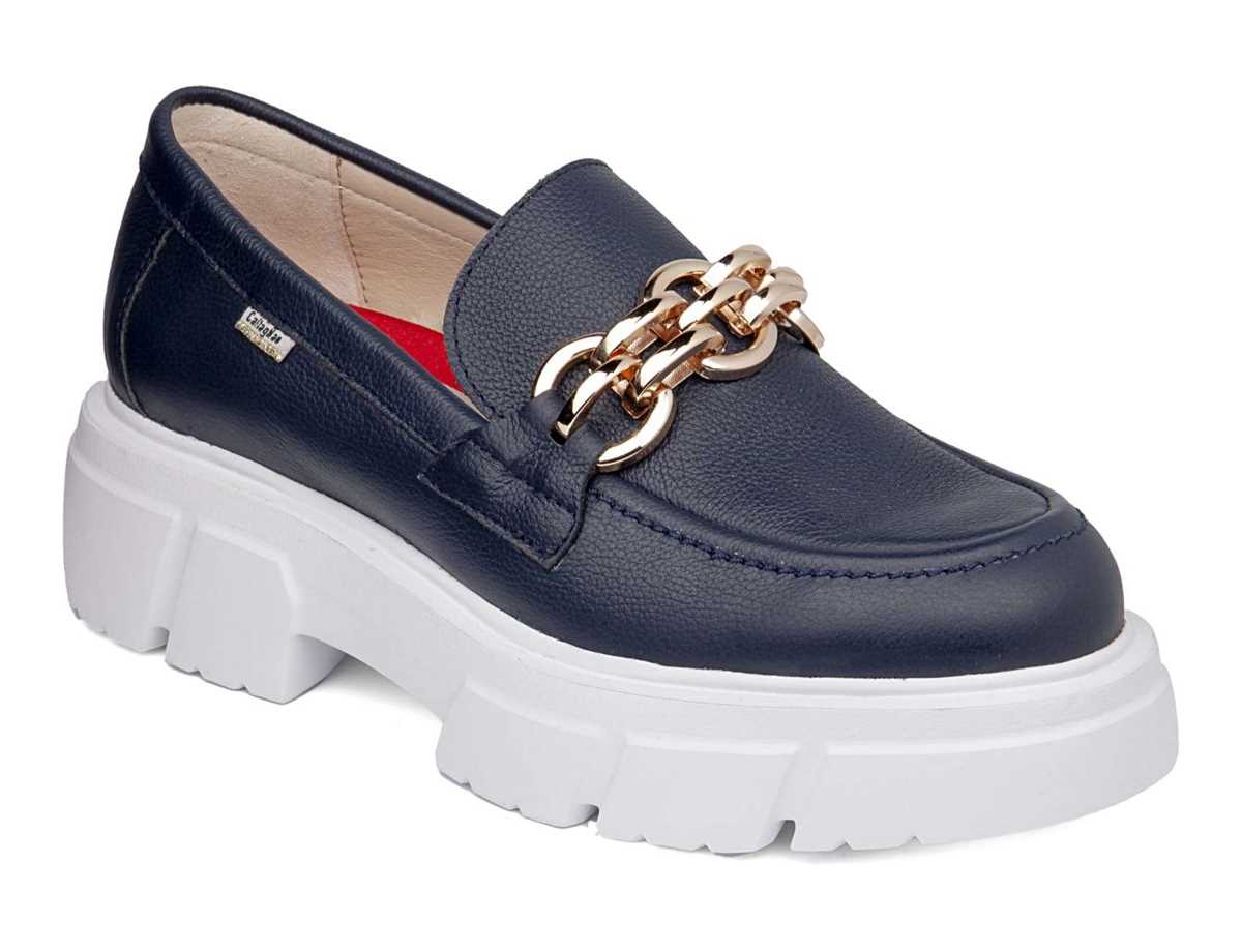 Callaghan 51906 Blondy Plateauschuhe Damen Blau | VOD905MJ