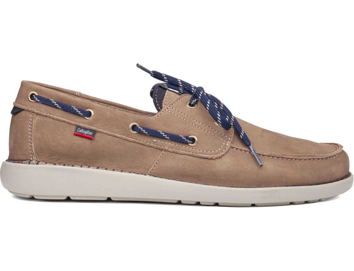 Callaghan 53400 Abner Bootsschuhe Herren Beige Blau | DKE9830HH