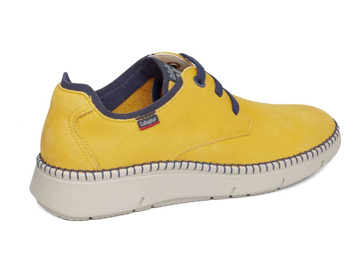 Callaghan 53500 Circular Schnürschuhe Herren Gelb Blau | LXP845TI