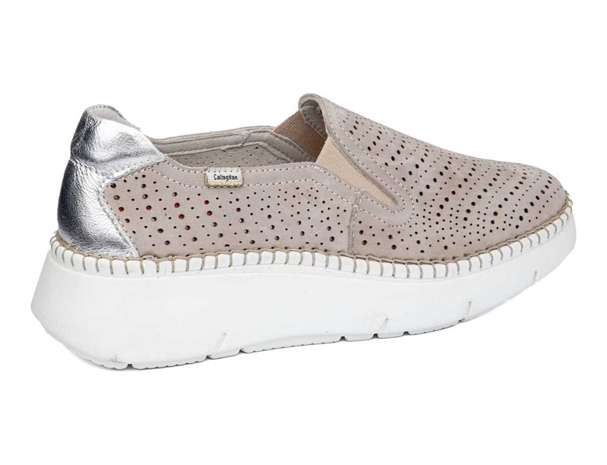 Callaghan 53601 Circular Sra. Plateau Sneakers Damen Braun Silber | ZPA560PV