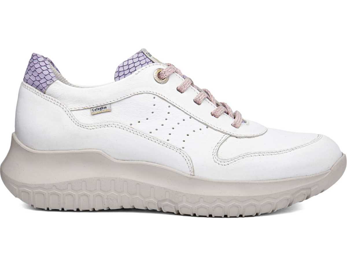 Callaghan 53801 Suv Marine Sra Sneakers Damen Weiß Lila | YXI326OP