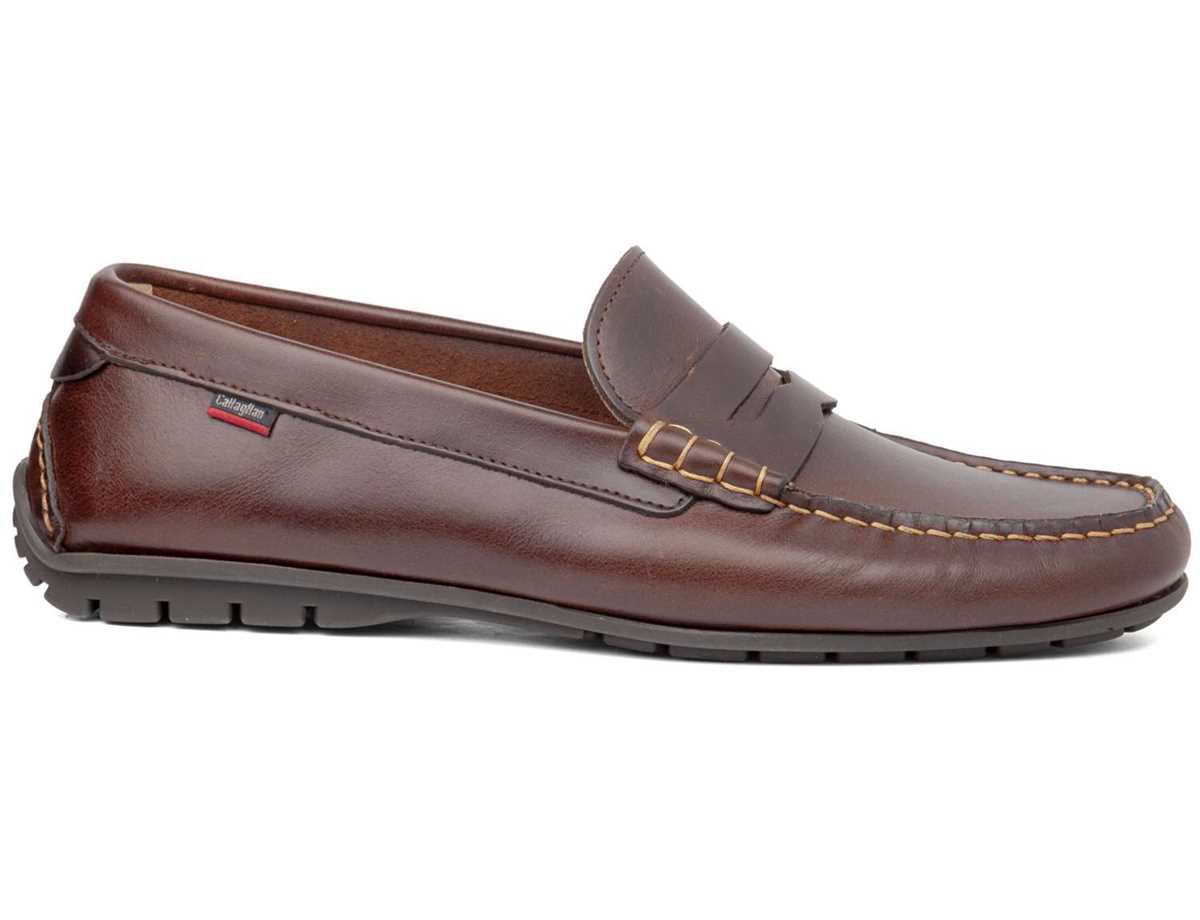 Callaghan 53900 Bitron Mokassins Herren Dunkelbraun | AFY7050EC