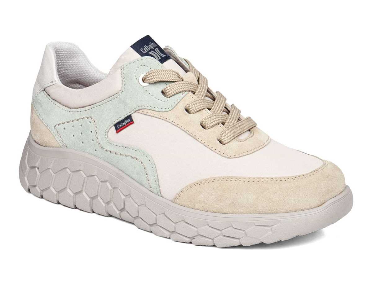 Callaghan 60004 Suv Sra. Plateau Sneakers Damen Beige Grün | CYE8280QE
