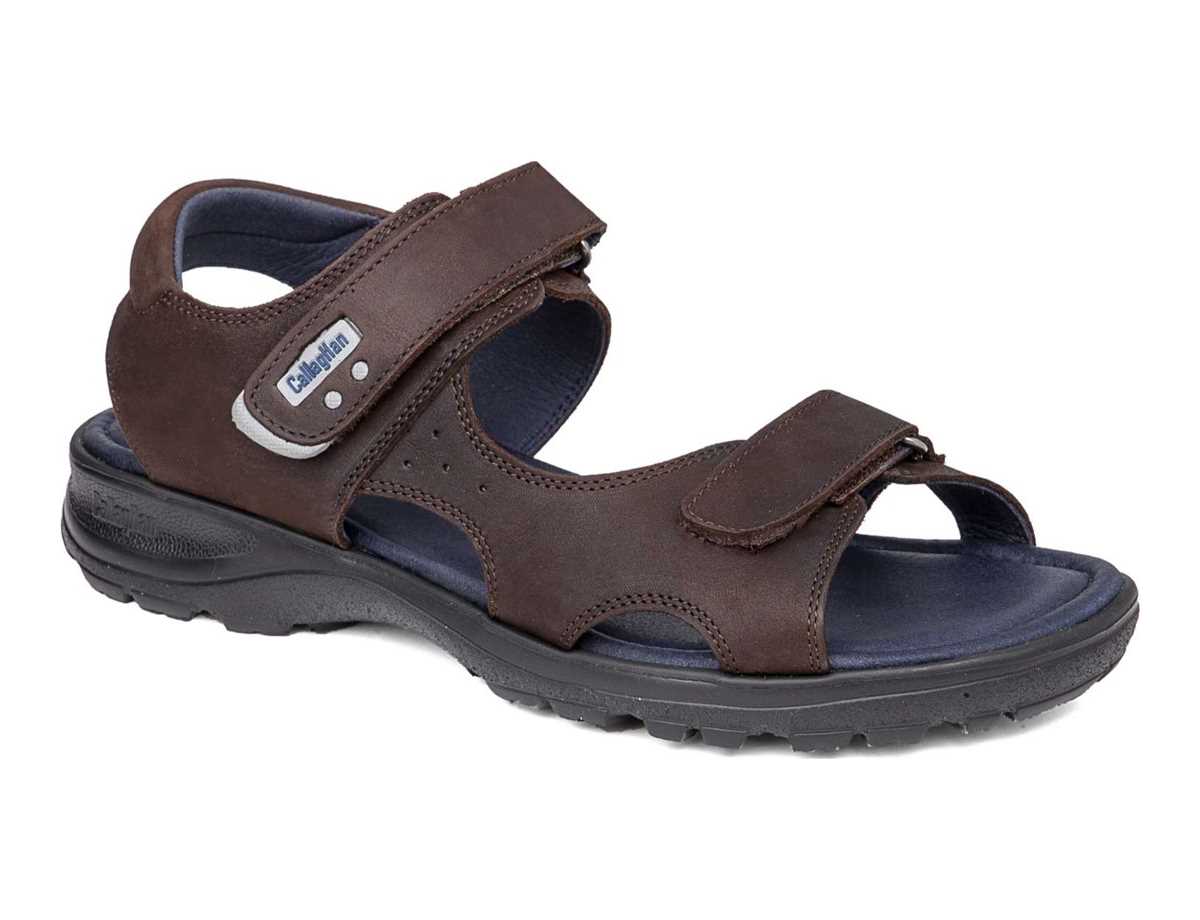 Callaghan 86103 Sinatra Sandalen Herren Dunkelbraun | PZA361HL