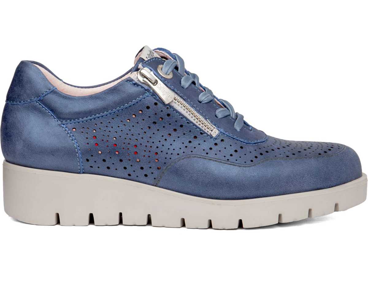 Callaghan 89894 Haman Plateau Sneakers Damen Dunkelblau | FME954ZJ