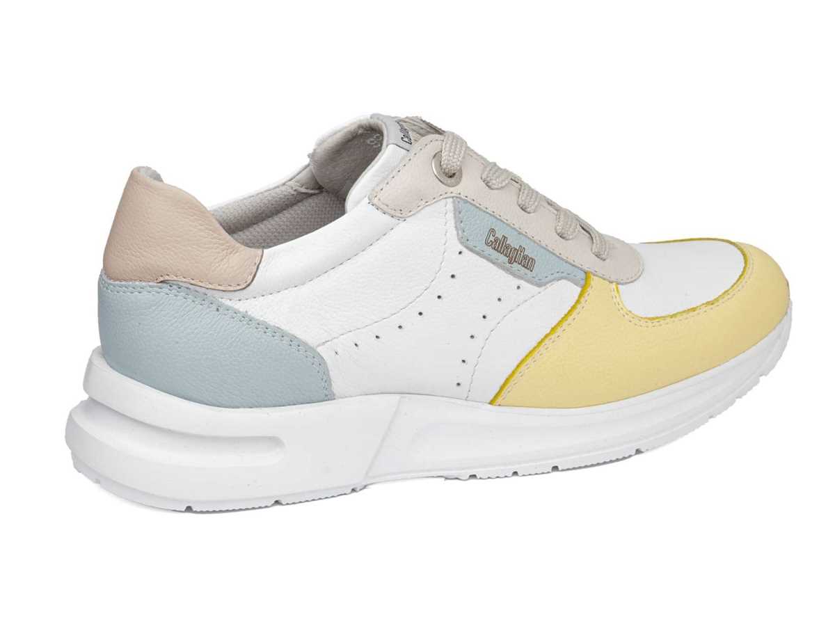 Callaghan 92120 Dorcas S.I.L Sneakers Damen Gelb Weiß | PSQ915WQ