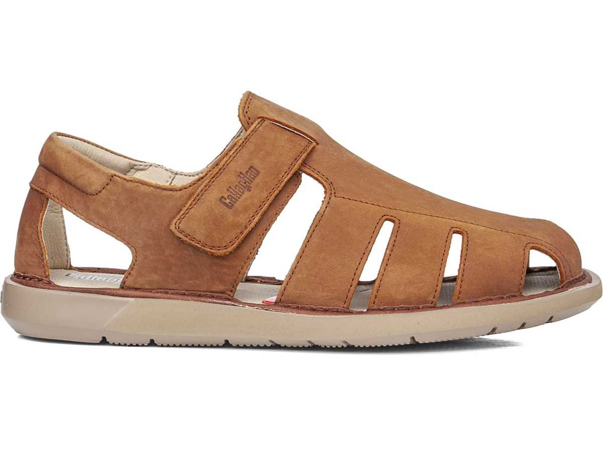 Callaghan 92311 Leban Sandalen Herren Braun | HOU602DS