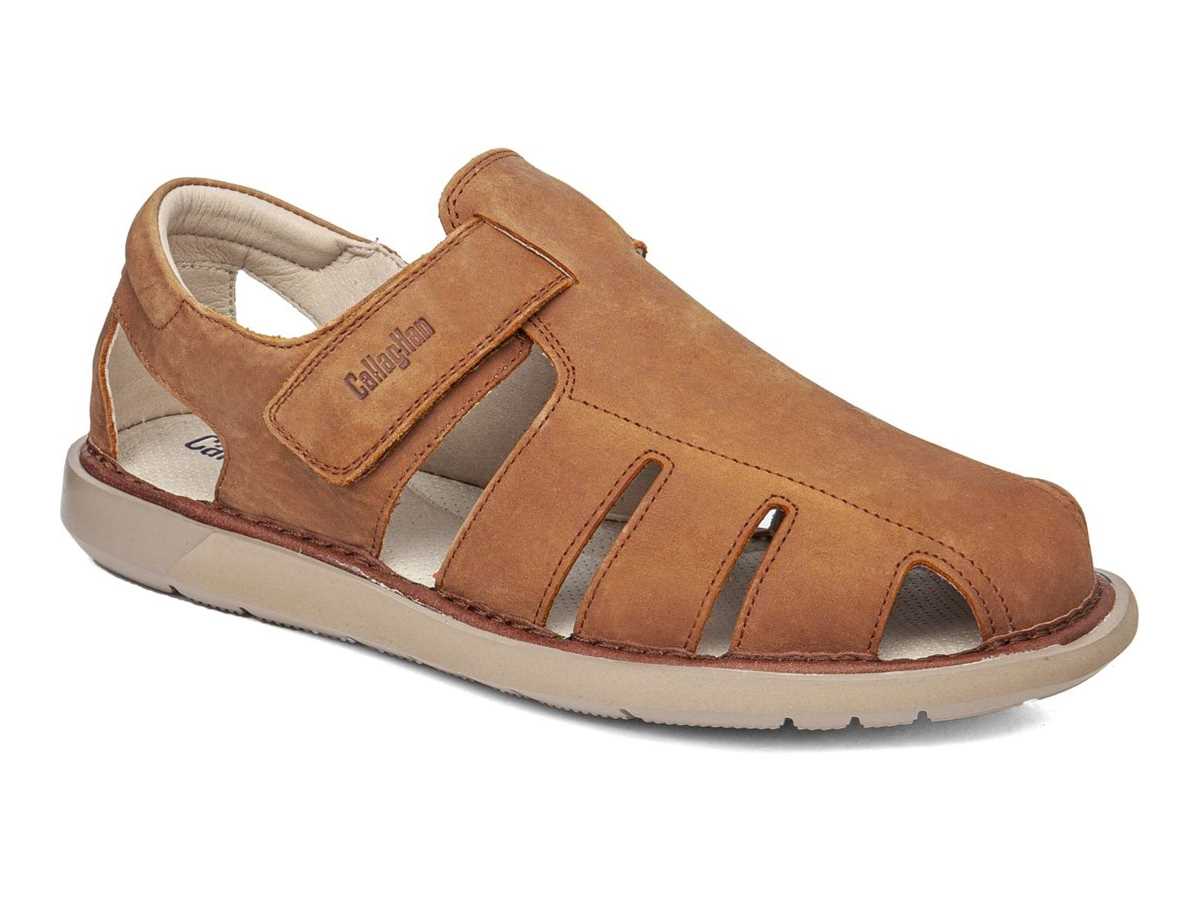 Callaghan 92311 Leban Sandalen Herren Braun | HOU602DS